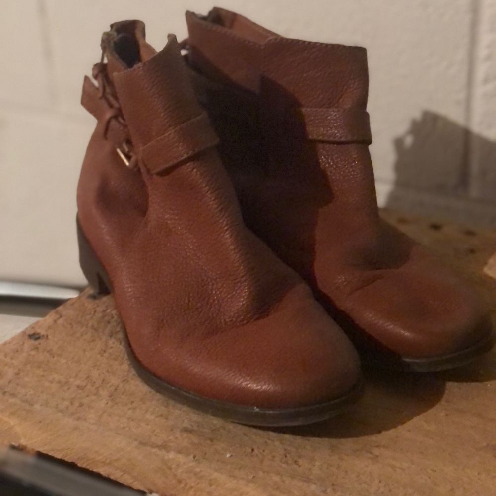 Jcrew leather booties
